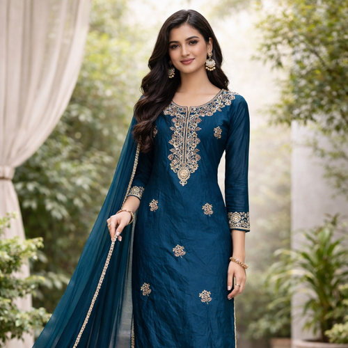 NS POSHAK Heavy Beats Unstiched Suit