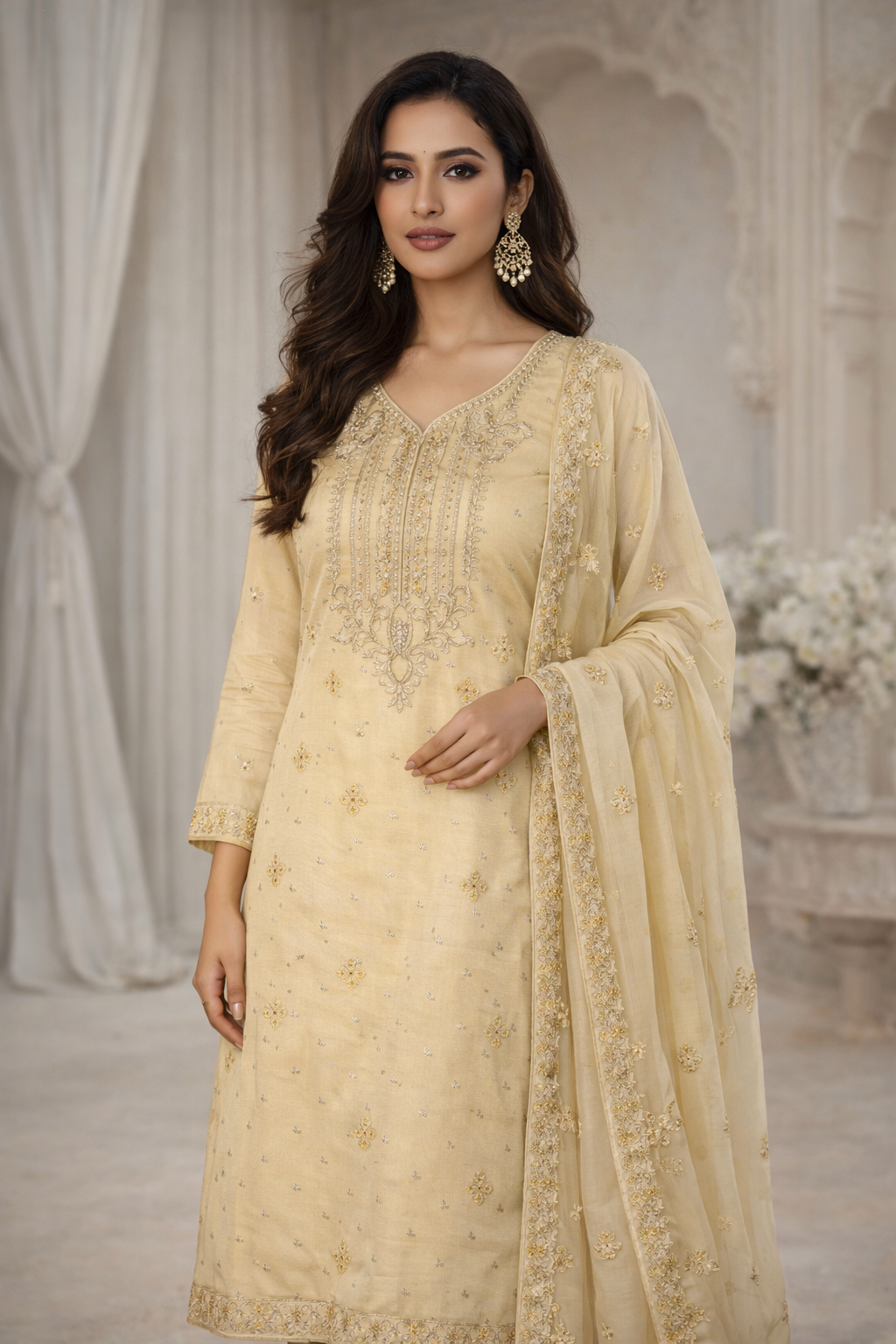 NS POSHAK Jaam Cotton Unstiched Suit