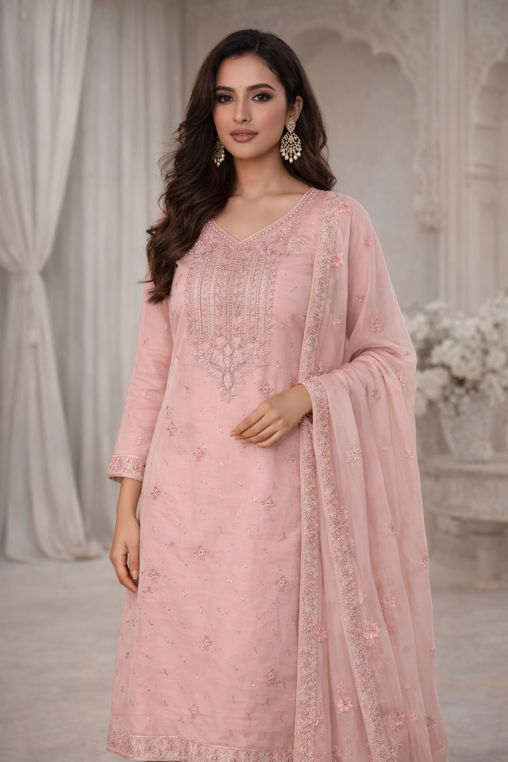 NS POSHAK Jaam Cotton Unstiched Suit